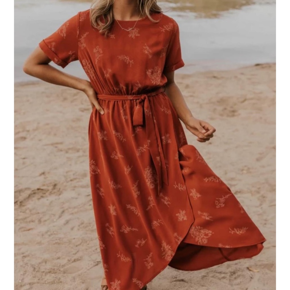 Roolee Israelson Wrap Maxi Dress
